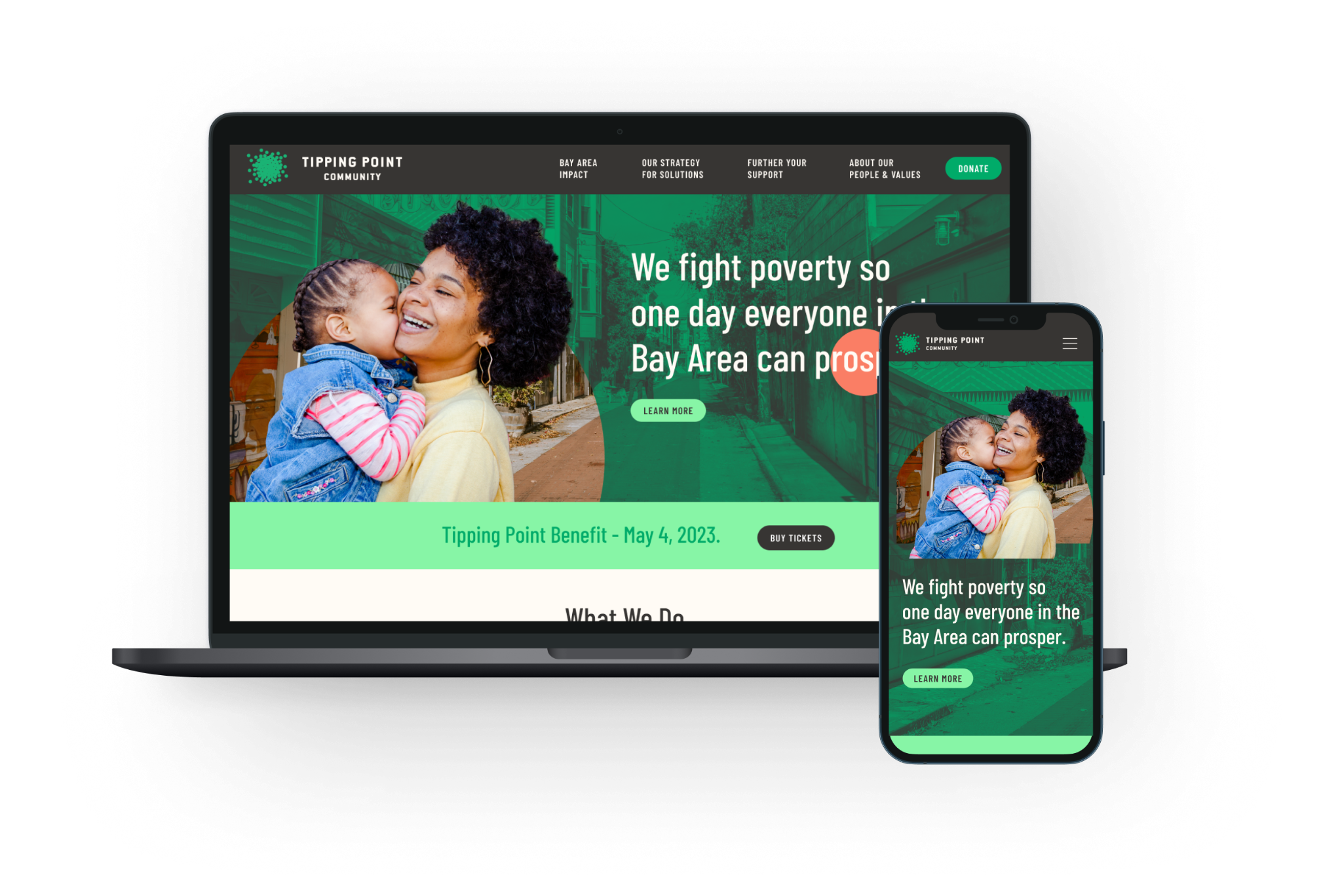 Tipping Point Communities website